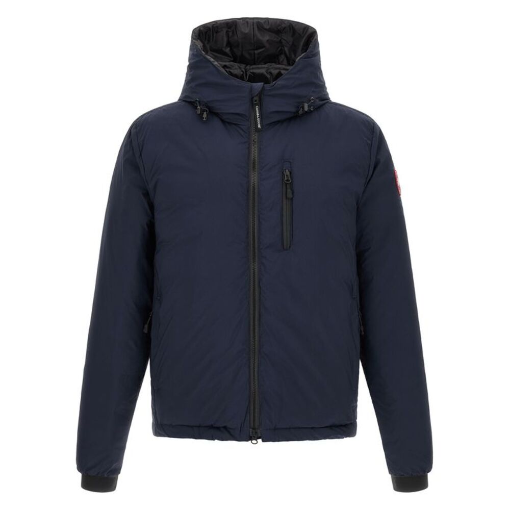 Canada Goose Blue Polyamide Full-Length Men's Jacket
